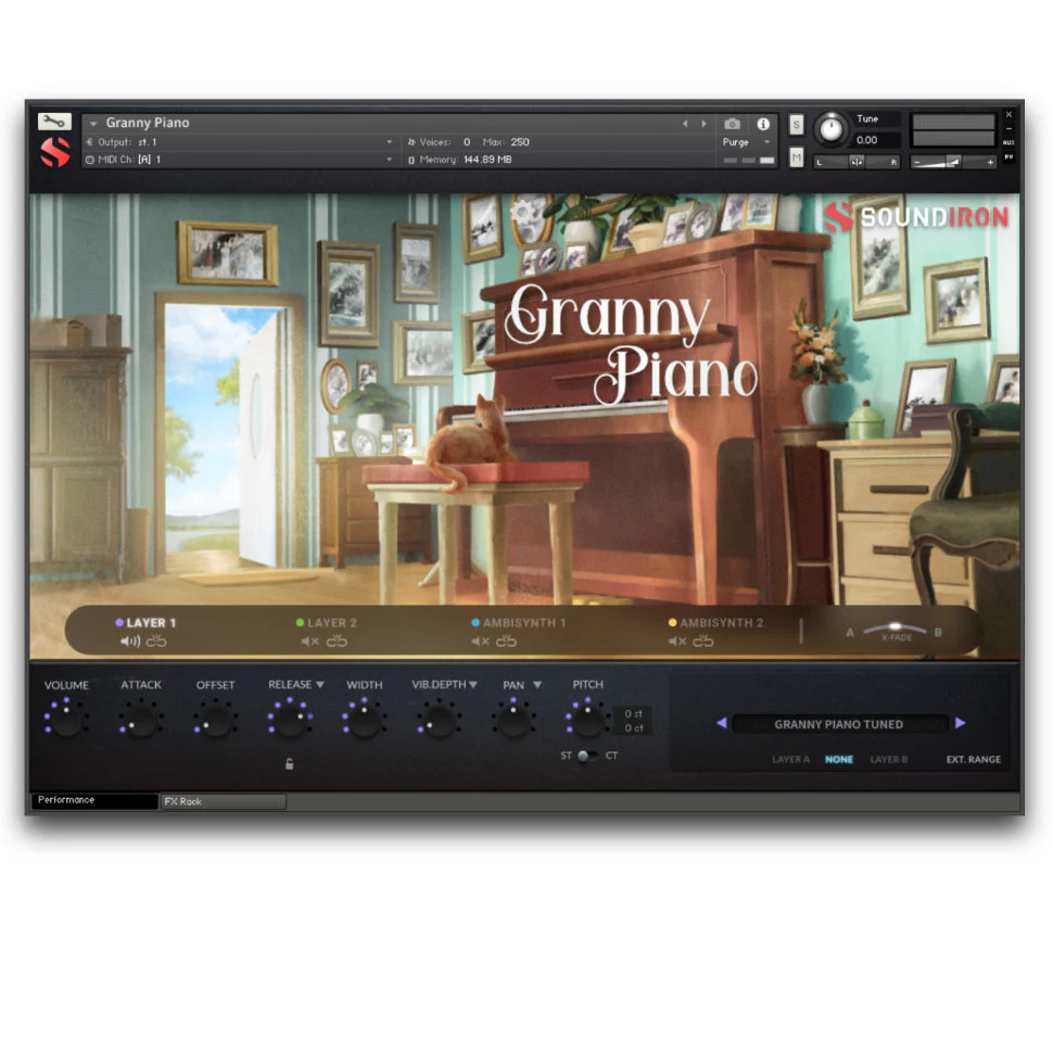 Old Busted Granny Piano - Image 12